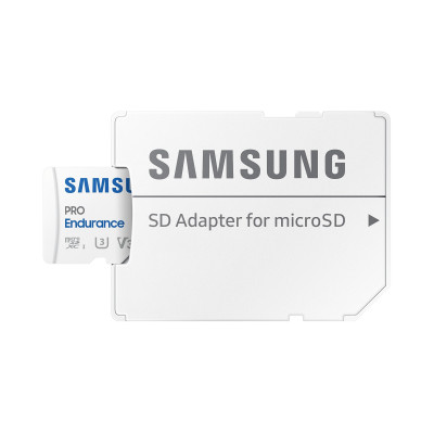 Samsung Карта пам'яті microSD 128GB C10 UHS-I R180MB/s PRO Endurance + SD