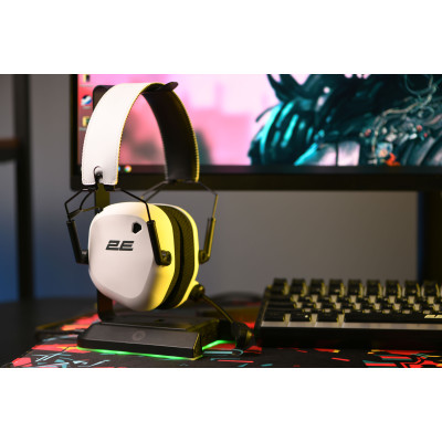 2E Gaming Гарнітура ігрова HG365, BT/WL, білий 2E Gaming Гарнітура ігрова HG365, BT/WL, білий