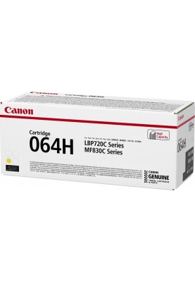 Canon Картридж 064H MF832Cdw/LBP722Cdw Yellow (10500 стор.)