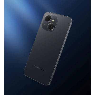 TECNO Смартфон Spark 40C (KM4k) 6.67" 4/128ГБ, 2SIM, 6000мА • рік, Ink Black