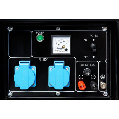 EnerSol diesel generator, 230V, 2.8/3kW, AVR, casing, 85kg