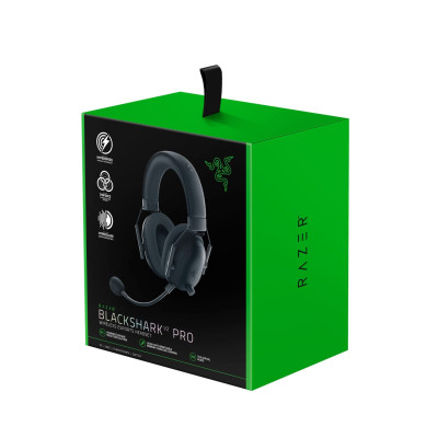 Razer Гарнітура ігрова BlackShark V2 Pro, 7.1, mini-jack/WL, 1.3м, чорний