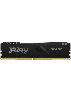 Kingston Пам'ять ПК DDR4 16GB KIT (8GBx2) 3200 FURY Beast Black