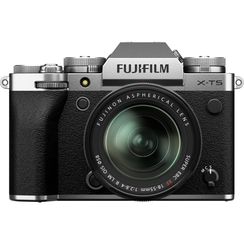 Fujifilm Цифрова фотокамера X-T5 + XF 18-55mm F2.8-4 Kit Silver