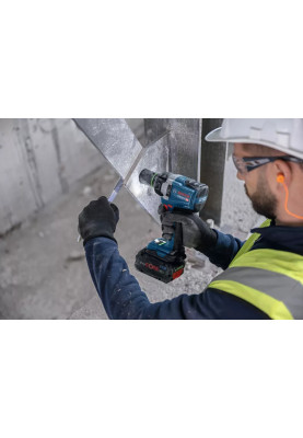 Bosch Гайковерт ударний GDS 18V-750C 18В 2x8А·год до 3000об·хв 270/380/750Нм квадрат 1/2" ЗП GAL1880CV кейс Bluetooth 1.7кг