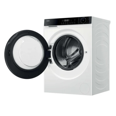 Haier Пральна машина Haier фронтальна, 10кг, 1400, A, 52см, дисплей, пара, інвертор, люк чорний, білий Haier Пральна машина Haier фронтальна, 10кг, 1400, A, 52см, дисплей, пара, інвертор, люк чорний, білий