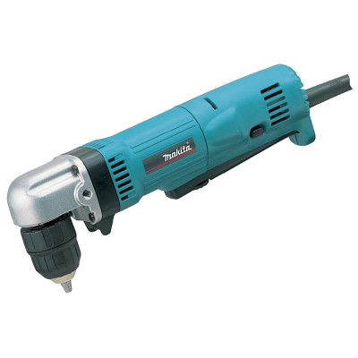 Makita Кутова дриль DA3011F, 450 Вт, 2400 об/хв, 1.5-10мм, 1.6кг