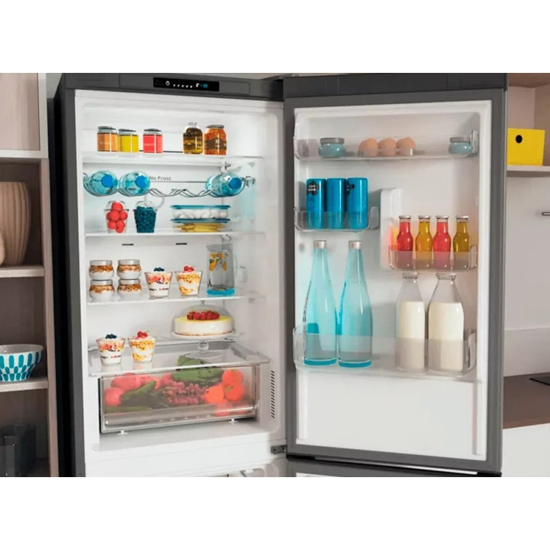 Indesit Холодильник з нижн. мороз. INFC8TI21X0