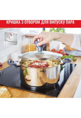 Tefal Набор посуды Daily Cook, 8 предметов, нерж.сталь