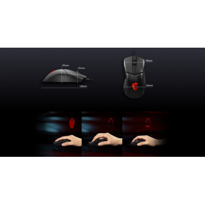 MSI Миша Clutch GM31 LIGHTWEIGHT Mouse