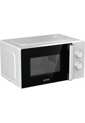 Gorenje Мікрохвільова піч, 20л, хутро. керув., 800Вт, білий