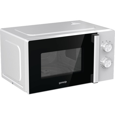 Gorenje Мікрохвільова піч, 20л, хутро. керув., 800Вт, білий