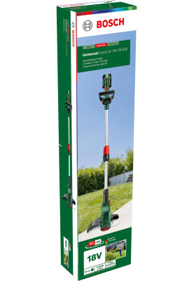 Bosch Тримір садовий акумуляторний UniversalGrassCut 18V-26-500 1х2.5А·рік 26см ЗП AL 18V-20 3.5кг
