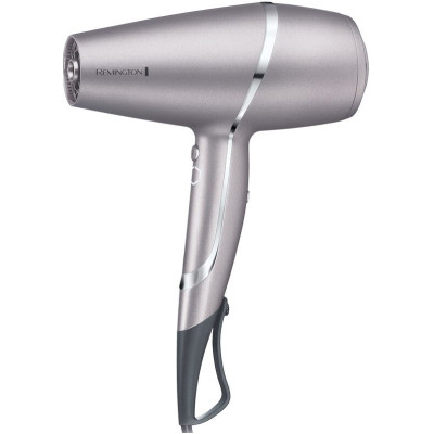 Remington Фен ProLuxe You Adaptive, 2400Вт, 3 режими, дифузор, іоніз-я, хол. обдув, турбо режим, сірий
