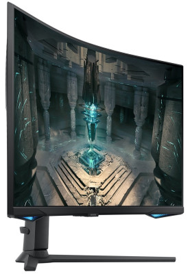 Samsung Монітор 27" Odyssey G6 27BG65 HDMI, DP, USB, VA, 2560x1440, 240Hz, 1ms, CURVED