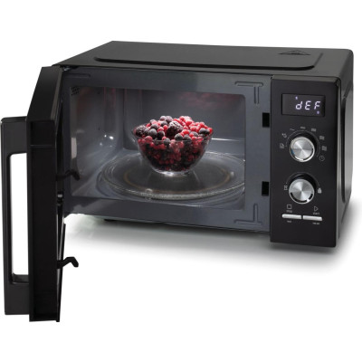 Gorenje Мікрохвільова піч, 20л, хутро. керув., 800Вт, дисплей, чорний
