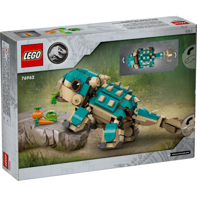 LEGO Конструктор Jurassic World Малюк Бампі: Анкілозавр