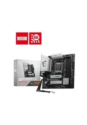 MSI Материнська плата B650M GAMING PLUS WIFI sAM5 B650 4xDDR5 HDMI DP WiFi BT mATX