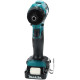 Makita Шуруповерт-дриль DF033DZ, акум, 10.8В, CXT, 0-450/0-1700 об/хв, 30/14Нм, 0.8кг, SOLO