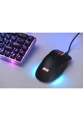 2E Gaming Миша MG350 WL, RGB USB Black