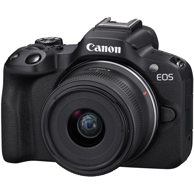 Canon Цифрова фотокамера EOS R50 + RF-S 18-45 IS STM Black