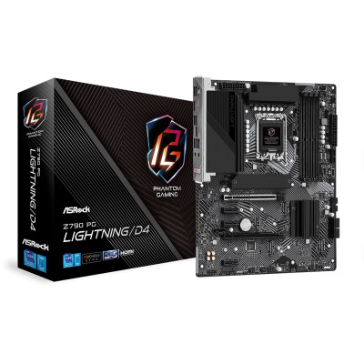 ASRock Материнська плата Z790 PG LIGHTNING/D4 s1700 Z790 4xDDR4 HDMI ATX