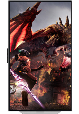Samsung Монітор 32" Odyssey G80SD HDMI, DP, USB, Bluetooth, OLED, 3840x2160, 240Hz, 0.3ms, G-Sync Compatible
