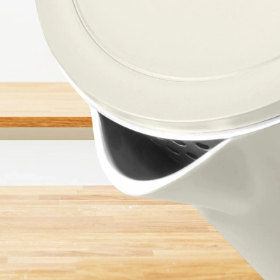 Tefal Електрочайник Thermo Protect, 1.5л, пластик, нержавіюча сталь, світло-бежевий
