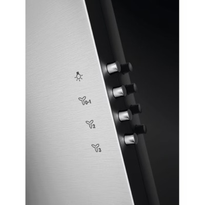 Electrolux Витяжка вертикальна, 60см, 600м куб год., чорний