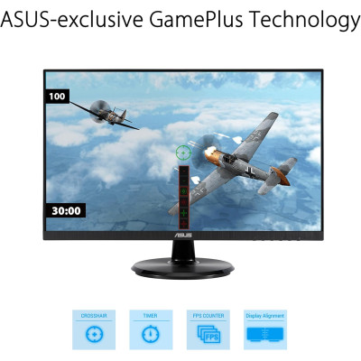 ASUS Монітор 27" VA27DQFR D-Sub, HDMI, DP, MM, IPS, 100Hz, 1ms, AdaptiveSync