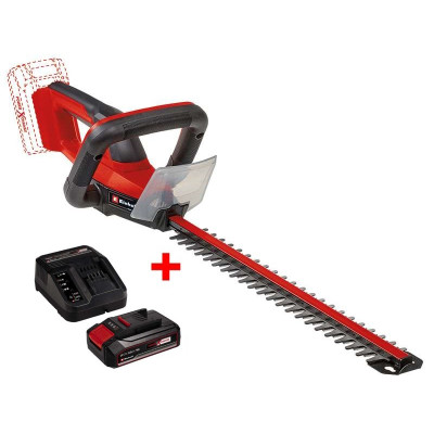 Einhell Кущоріз акумуляторний GE-CH 18/40 Li Kit PXC 18В акб 1х2.5А·год 40см крок різу 13мм 2кг
