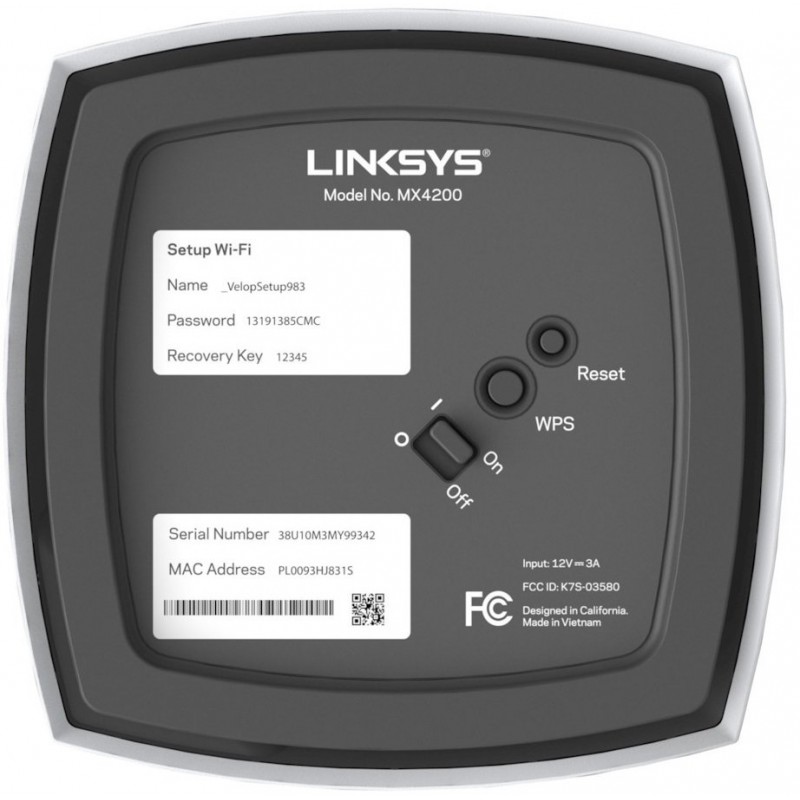 Linksys VELOP WiFi 6 MX8400 AX4200 ( 2шт.)