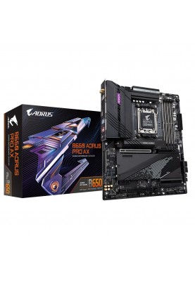 Gigabyte Материнська плата GIGABYTE B650 AORUS PRO AX sAM5 B650 4xDDR5 M.2 HDMI ATX