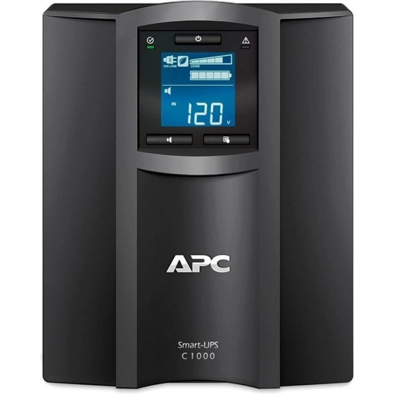 APC Джерело безперебійного живлення Smart-UPS C 1000VA/600W, LCD, USB, SmartConnect, 8xC13