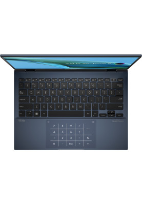 ASUS Ноутбук Zenbook S 13 UM5302LA-LV152 13.3" 2.8K OLED, AMD R7-7840U, 16GB, F1TB, UMA, noOS, Блакитний
