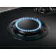 Electrolux Варильна поверхня комбінована (2 газ + 3 інд), 90см, розширена зона, чугун, чорний