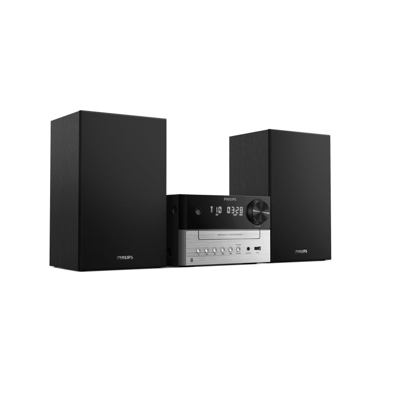 Philips Мікросистема TAM3205M2 20Вт, FM, CD, USB, Audio-in, Wireless
