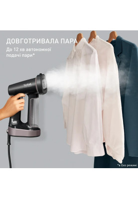 Tefal Відпарювач компактний Pure Force 3в1, 1800Вт, 180мл, постійна пара - 35гр, керам.