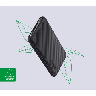 Trust Акумулятор портативний літій-іонний Primo ECO 10000 mAh Black Trust Акумулятор портативний літій-іонний Primo ECO 10000 mAh Black