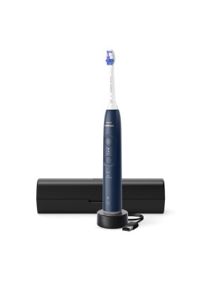 Philips Щітка зубна електр., Sonicare 6100 Series, 62т. колів/хв, насадок-1, футляр, синій