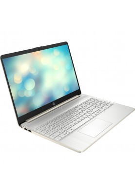 HP Ноутбук 15s-fq5002ua 15.6" FHD IPS AG, Intel i5-1235U, 8GB, F512GB, UMA, DOS, золотистий