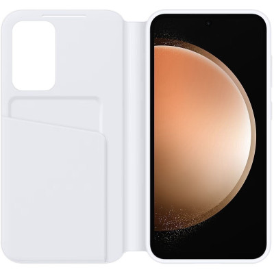 Samsung Чохол для Galaxy S23 FE (S711), Smart View Wallet Case, білий