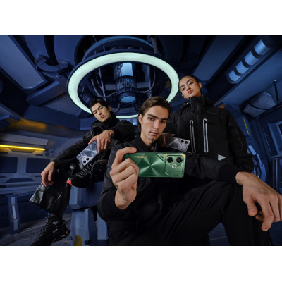 TECNO Смартфон POVA 6 (LI7) 6.78" 12/256ГБ, 2SIM, 6000мА рік, Interstellar Blue