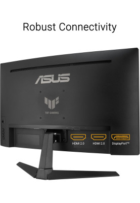 ASUS Монітор 27" TUF Gaming VG27VQM1B DVI, 2xHDMI, DP, MM, VA, 280Hz, 1ms, DCI-P3 90%, CURVED, AdaptiveSync