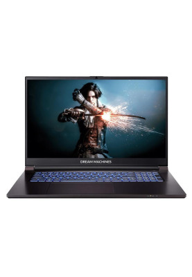 Dream Machines Ноутбук Dream Machines RG2050-17 17.3FHD IPS, Intel i5-12450H, 16GB, F1TB, NVD2050-4, DOS, чорний