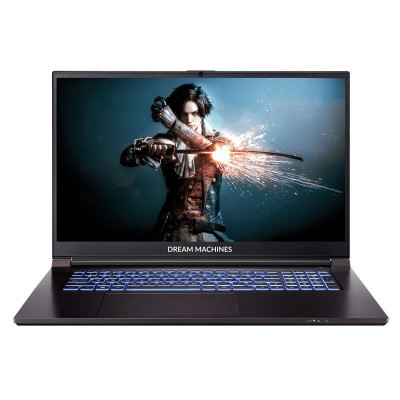 Dream Machines Ноутбук Dream Machines RG2050-17 17.3FHD IPS, Intel i5-12450H, 16GB, F1TB, NVD2050-4, DOS, чорний
