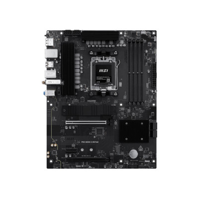 MSI Материнська плата PRO B850-S WIFI6E sAM5 B850 4xDDR5 M.2 HDMI WiFi BT ATX