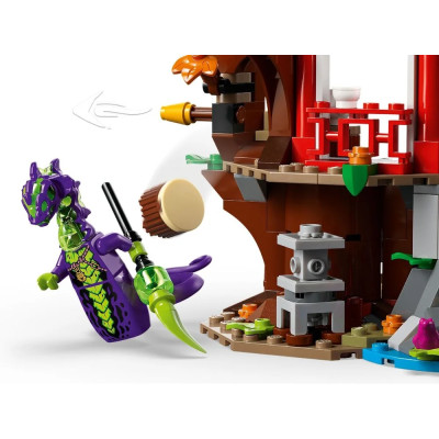 LEGO Конструктор LEGO Ninjago Автомобільна битва ниндзя біля будинку на дереві