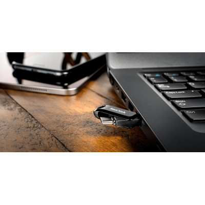 SanDisk Накопичувач 256GB USB-Type C Ultra Dual Drive Go
