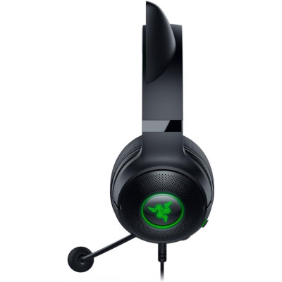 Razer Гарнітура Kraken Kitty V2, RGB, USB, чорний